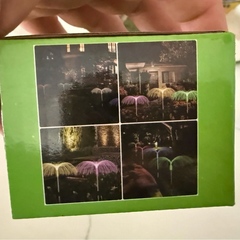 NIB Colorful Solar Garden Lights - 2PCS